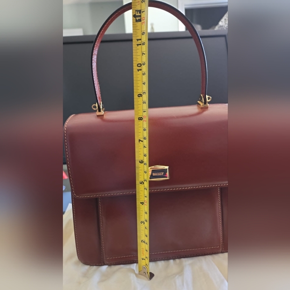 Vintage Authentic Bally leather tote - Picture 16 of 16